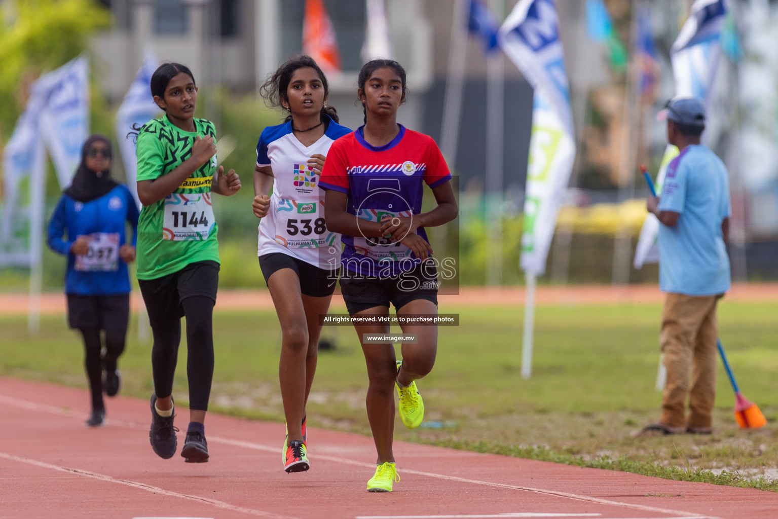 Day three of Inter School Athletics Championship 2023 was held at Hulhumale' Running Track at Hulhumale', Maldives on Tuesday, 16th May 2023. Photos: Shuu / Images.mv