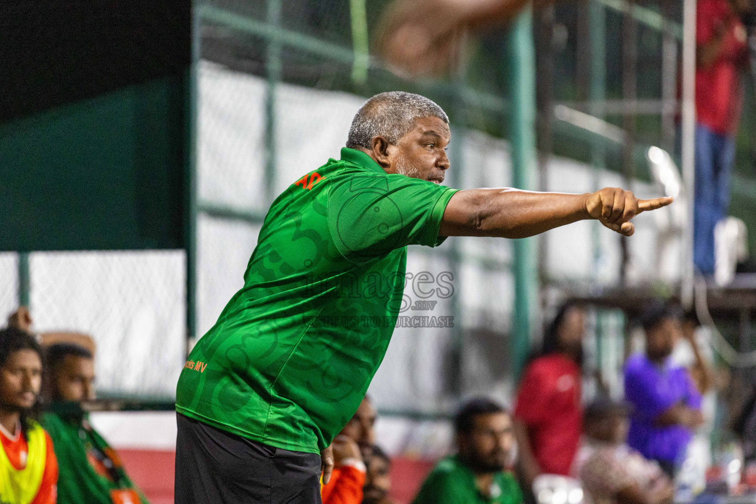 L Maabaidhoo  vs L Dhanbidhoo in Day 3 of Golden Futsal Challenge 2024 was held on Wednesday, 17th January 2024, in Hulhumale', Maldives Photos: Nausham Waheed / images.mv