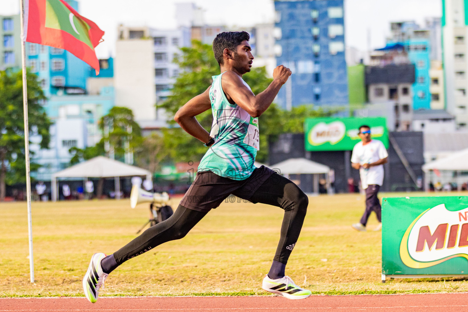 Day 3 of Inter-school Athletics Championship 2025 held in Ekuveni Synthetic Track, Male', Maldives on Wednesday, 08th October 2025. Photos by: Areef Adam  / Images.mv