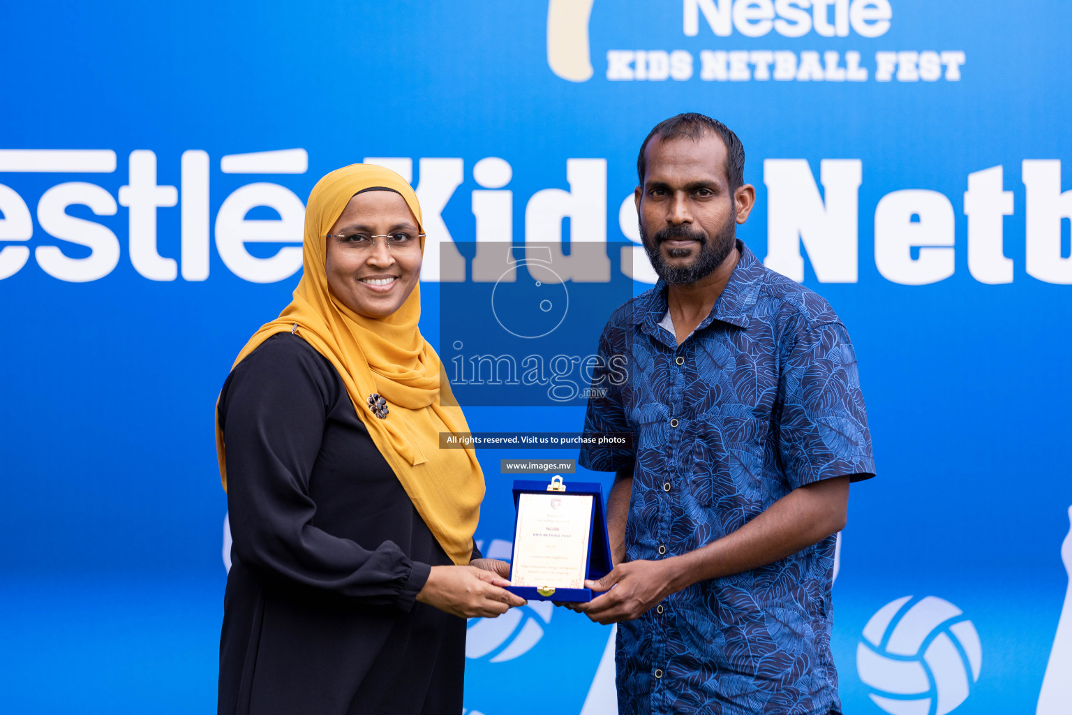 Day 2 of Nestle' Kids Netball Fiesta 2023 held in Henveyru Stadium, Male', Maldives on Thursday, 1st December 2023. Photos by Nausham Waheed / Images.mv