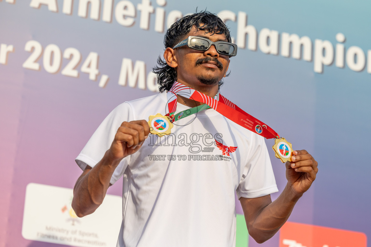 Day 2 of 33rd National Athletics Championship was held in Ekuveni Track at Male', Maldives on Friday, 6th September 2024.
Photos: Ismail Thoriq  / images.mv