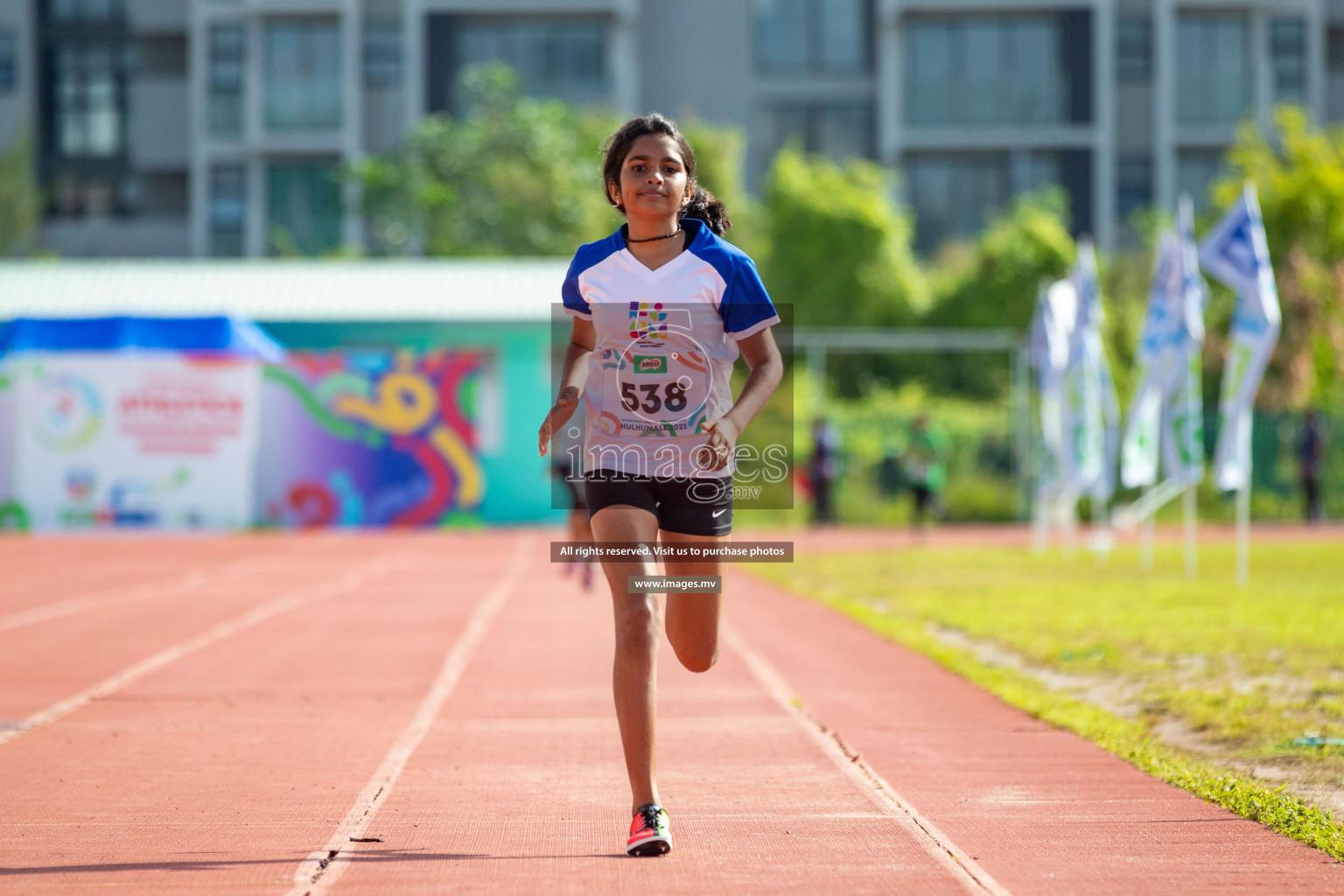 Day three of Inter School Athletics Championship 2023 was held at Hulhumale' Running Track at Hulhumale', Maldives on Tuesday, 16th May 2023. Photos: Nausham Waheed / images.mv