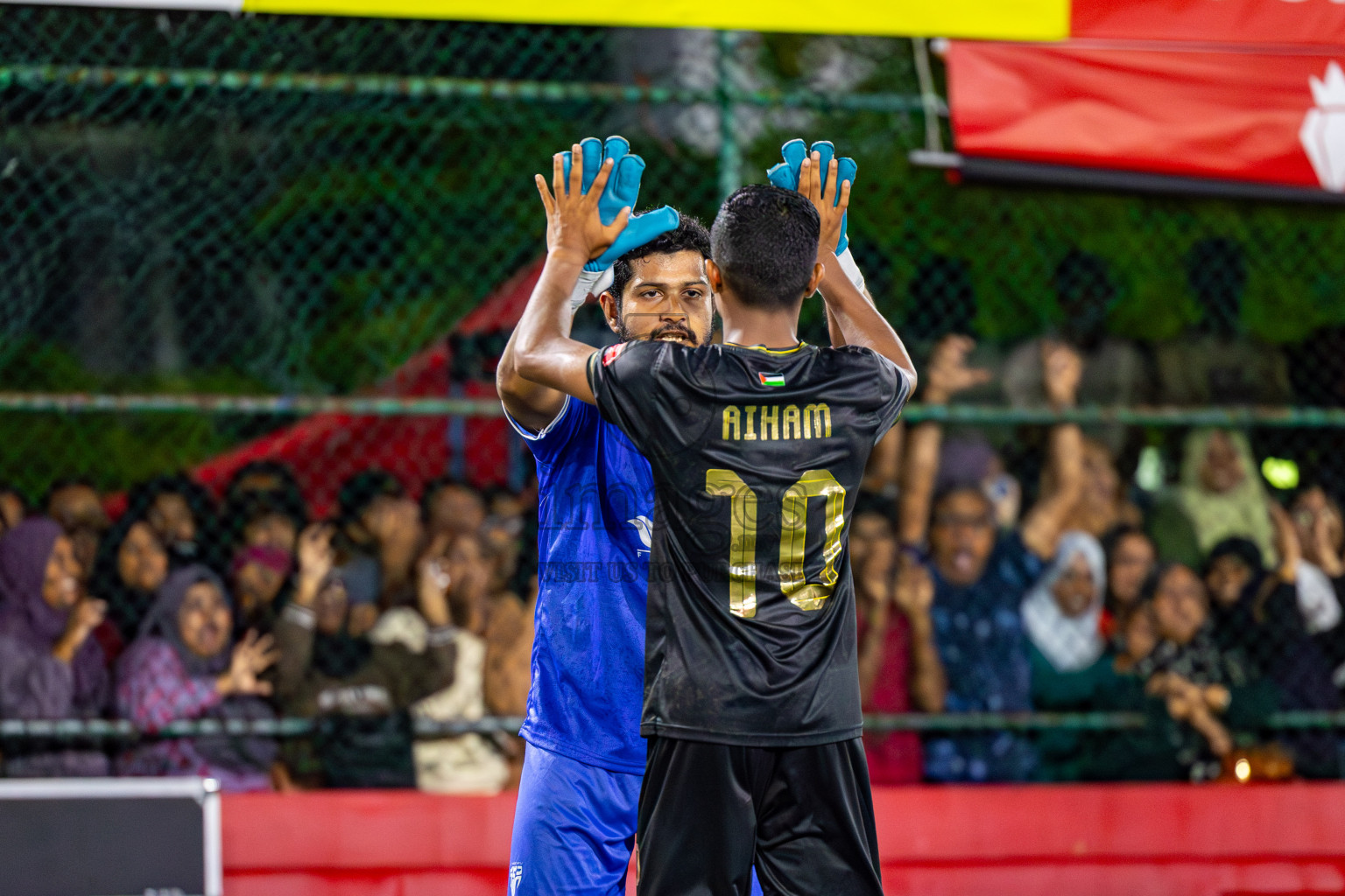 HDh Naavaidhoo vs HA Utheemu on Day 39 of Golden Futsal Challenge 2024 was held on Saturday, 24th February 2024, in Hulhumale', Maldives 
Photos: Mohamed Mahfooz Moosa/ images.mv