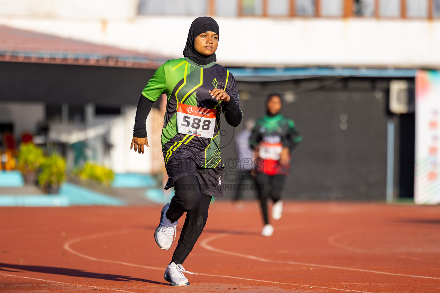 Day 1 of Inter-school Athletics Championship 2025 held in Ekuveni Synthetic Track, Male', Maldives on Monday, 06th October 2025. Photos by: Ismail Thoriq / Images.mv