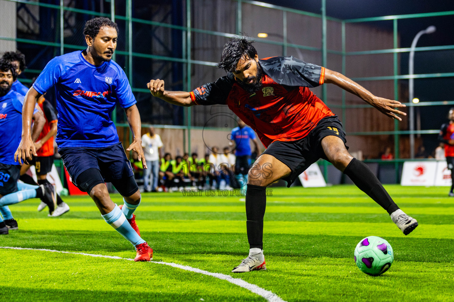 BG Sports Club vs FC Calms Blue in Day 3 of BG Futsal Challenge 2024 was held on Thursday, 14th March 2024, in Male', Maldives Photos: Nausham Waheed / images.mv