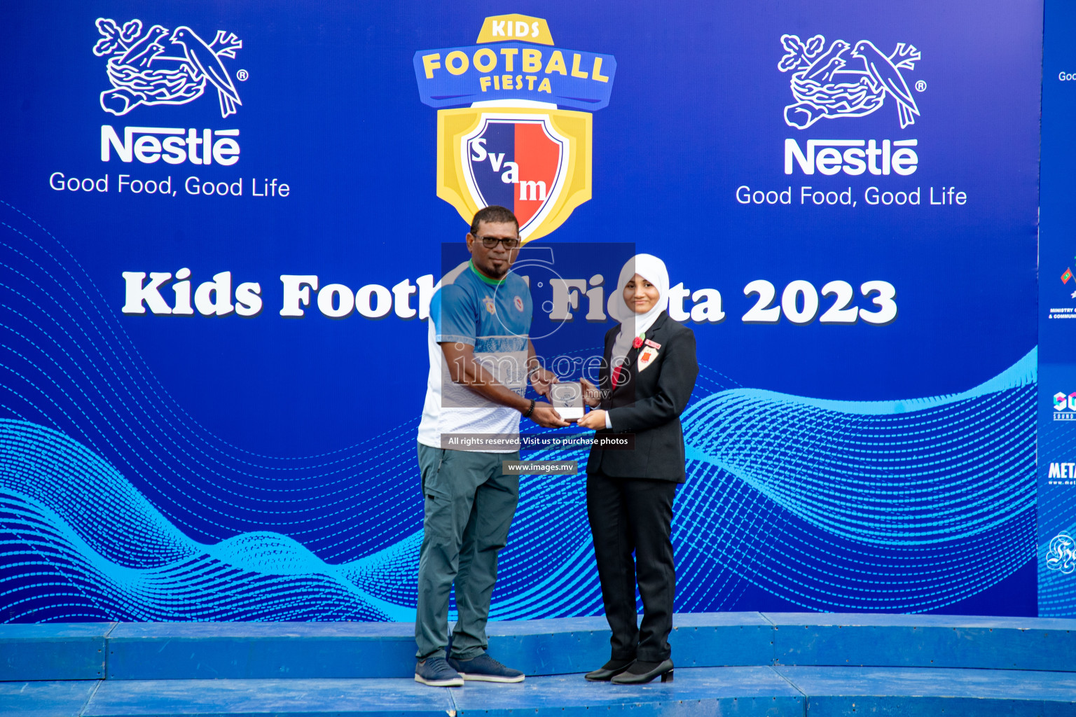 Finals & Closing Ceremony of Nestlé Kids Football Fiesta 2023 held in Male', Maldives on 25 February 2023