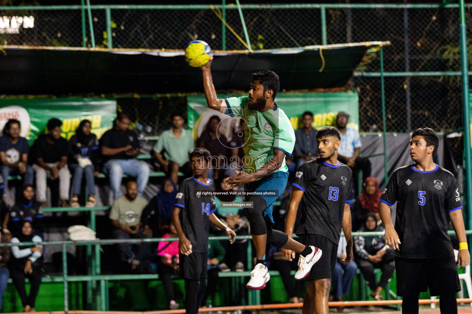 Day 10 of 6th MILO Handball Maldives Championship 2023, held in Handball ground, Male', Maldives on 29th May 2023 Photos: Shuu Abdul Sattar/ Images.mv