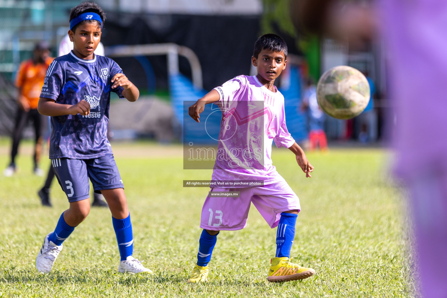 Day 2 of Nestle kids football fiesta, held in Henveyru Football Stadium, Male', Maldives on Thursday, 12th October 2023 Photos: Ismail Thoriq / Images.mv