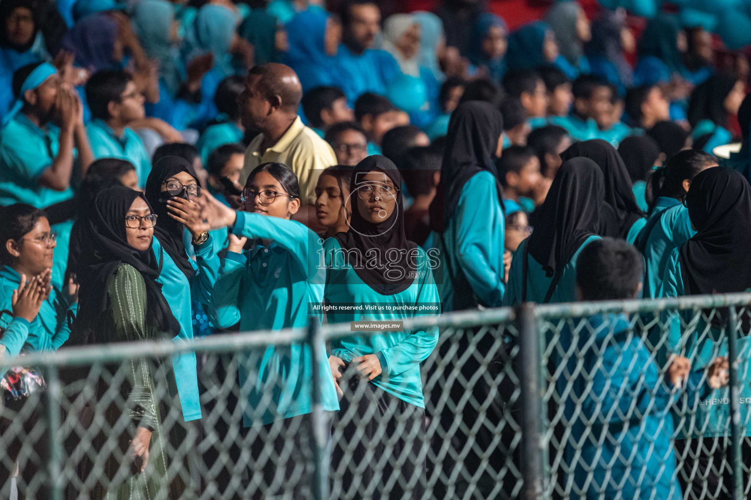 Final of U17 Inter School Football Tournament of Kalaafaanu School vs Rehendhi School held in Male', Maldives on 10 Feb 2022 Photos: Nausham Waheed / images.mv