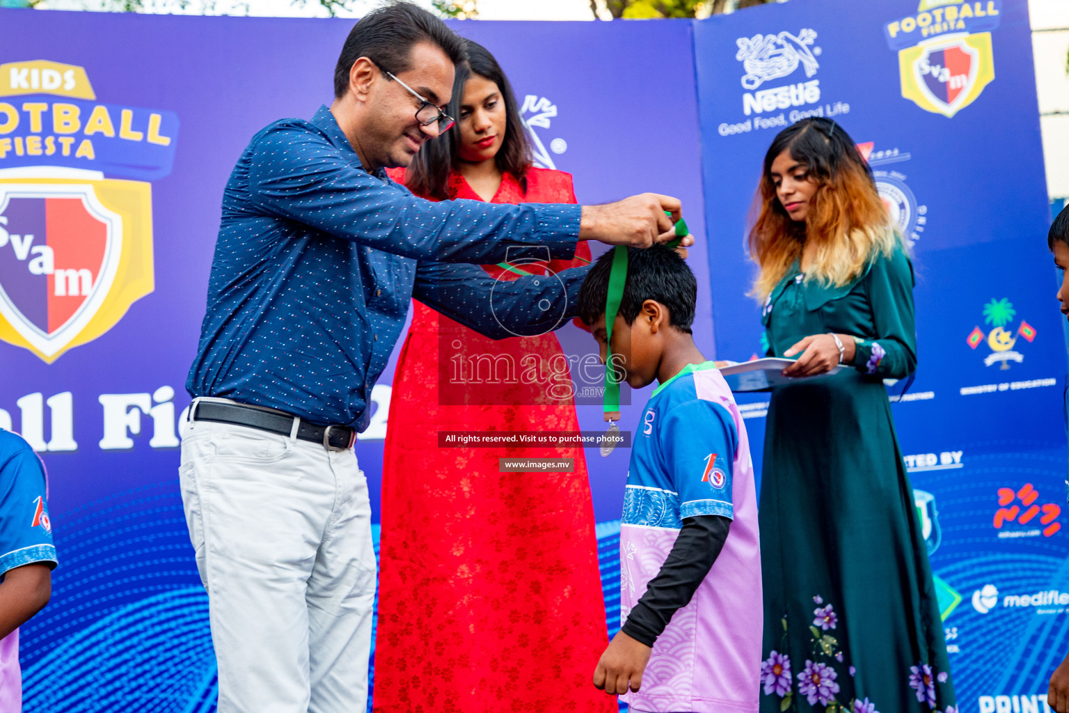 Finals & Closing Ceremony of Nestlé Kids Football Fiesta 2023 held in Male', Maldives on 25 February 2023