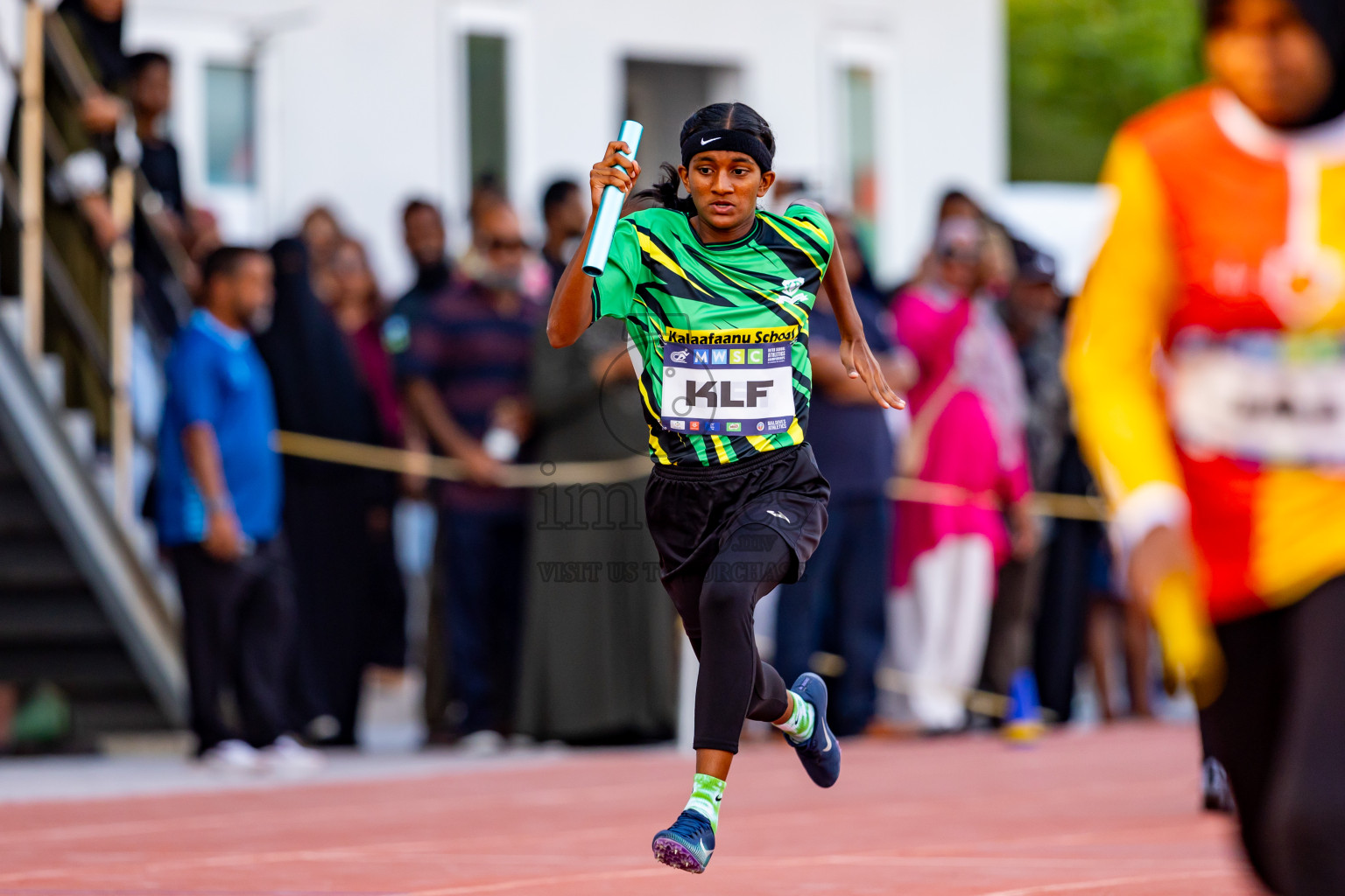 Day 5 of MWSC Interschool Athletics Championships 2024 held in Hulhumale Running Track, Hulhumale, Maldives on Wednesday, 13th November 2024. Photos by: Nausham Waheed / Images.mv