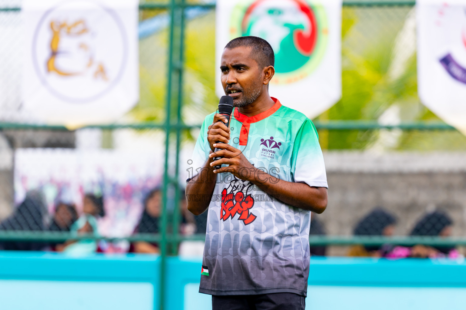 Raiymandhoo FC vs Dee Cee Jay SC in Day 1 of Laamehi Dhiggaru Ekuveri Futsal Challenge 2024 was held on Friday, 26th July 2024, at Dhiggaru Futsal Ground, Dhiggaru, Maldives Photos: Nausham Waheed / images.mv