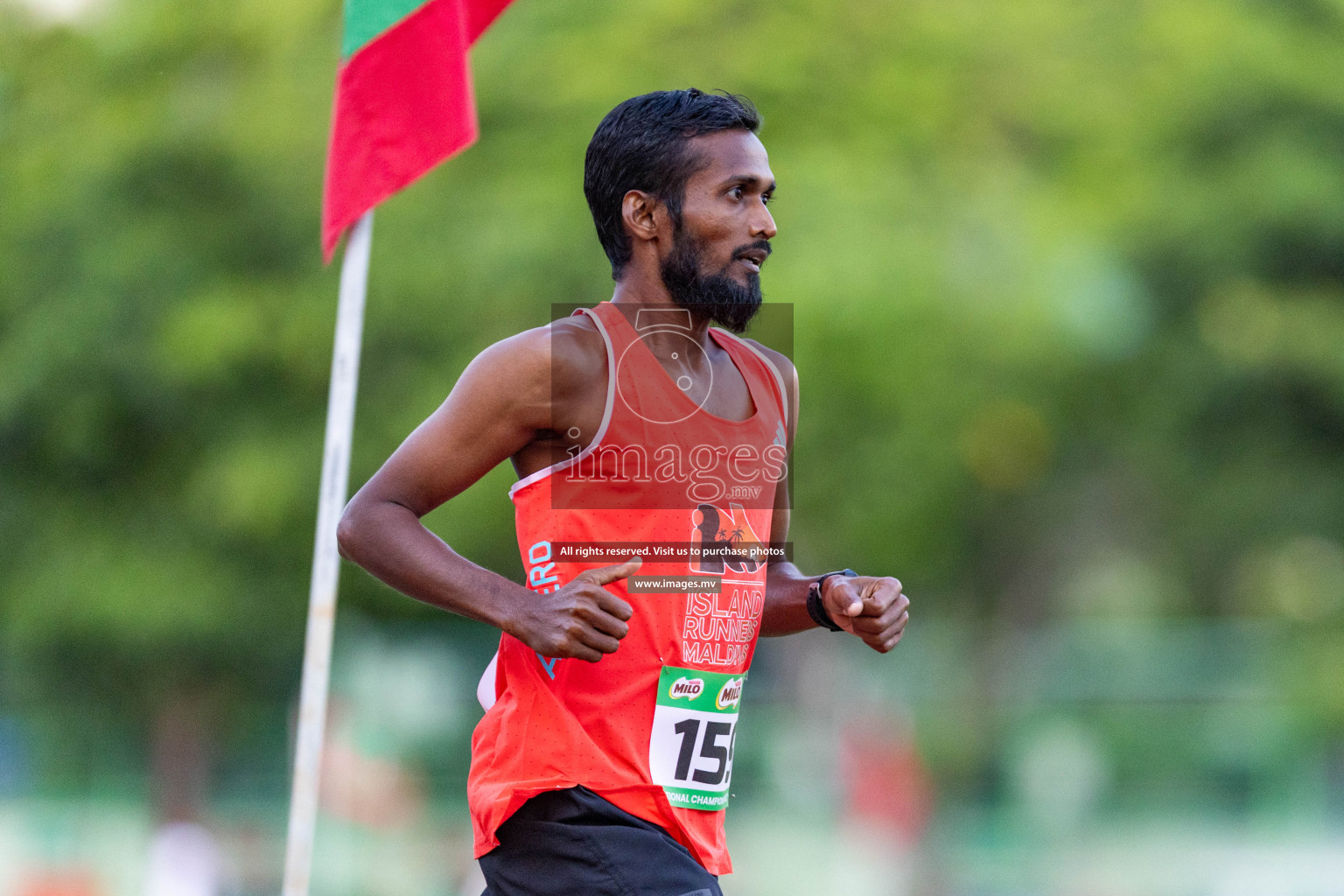 Day 1 of National Athletics Championship 2023 was held in Ekuveni Track at Male', Maldives on Thursday 23rd November 2023. Photos: Nausham Waheed / images.mv