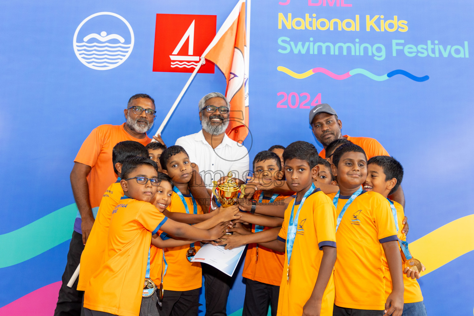 Closing of BML 5th National Swimming Kids Festival 2024 held in Hulhumale', Maldives on Saturday, 23rd November 2024.
Photos: Ismail Thoriq / images.mv