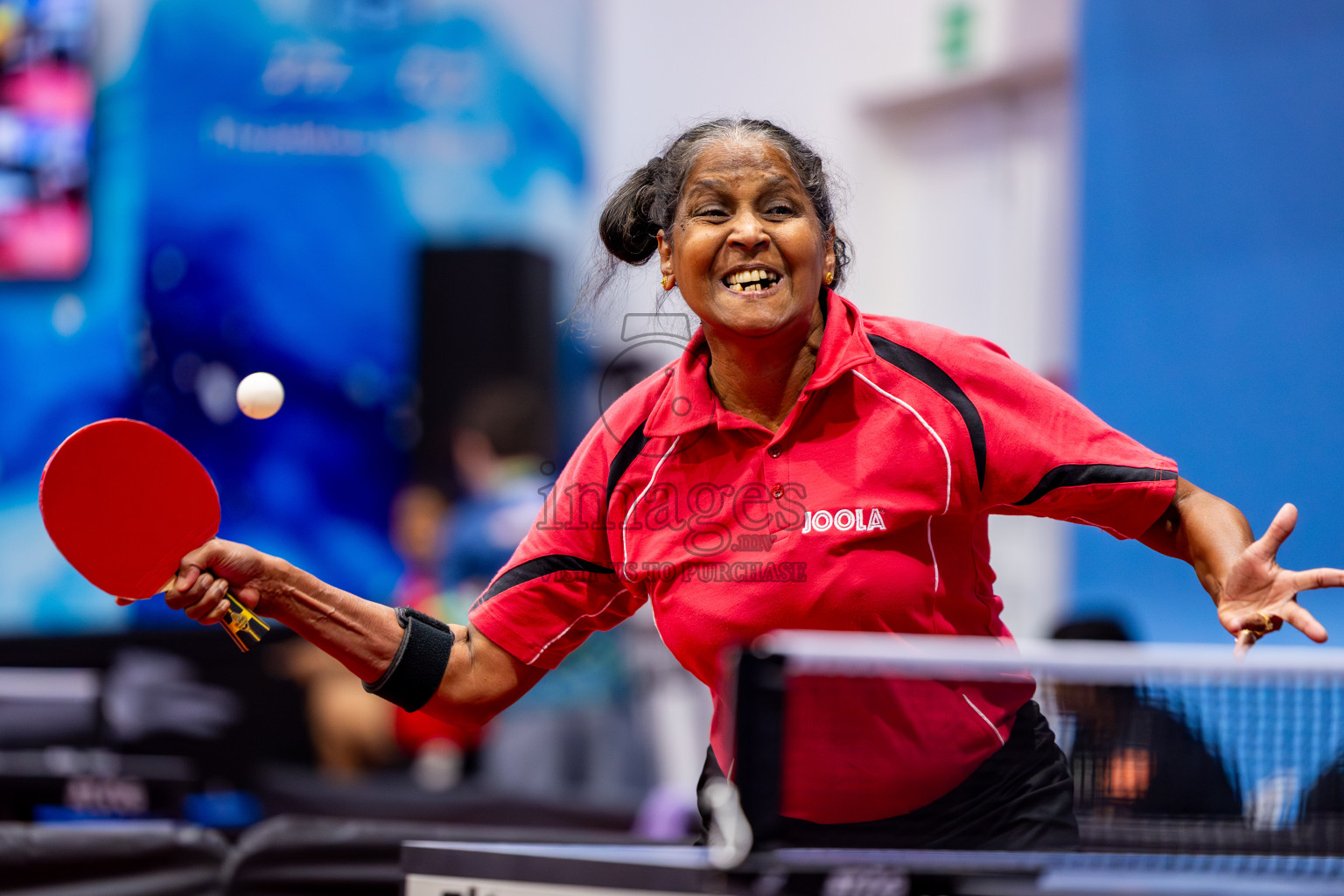 Day 2 of 1st Thoddoo Masters Table Tennis Tournament was held on Friday, 22nd August 2025 in AA Thoddoo, Maldives. Photos: Nausham Waheed / images.mv