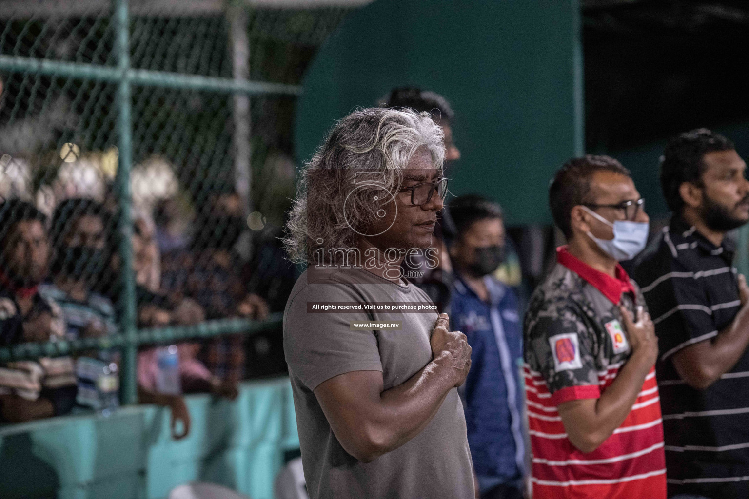 Team FSM vs Club HDC in the Quarter Finals of Club Maldives 2021 held at Hulhumale;, on 12th December 2021 Photos: Nausham Waheed