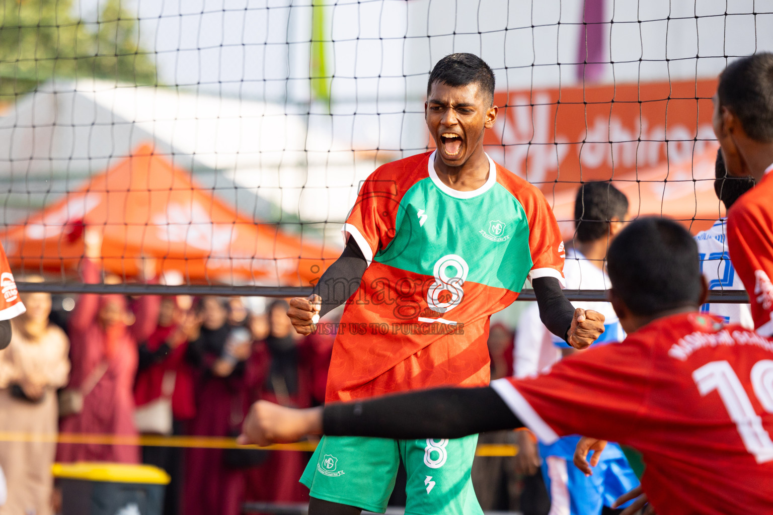 Day 10 of Interschool Volleyball Tournament 2024 was held in Ekuveni Volleyball Court at Male', Maldives on Sunday, 1st December 2024.
Photos: Ismail Thoriq / images.mv