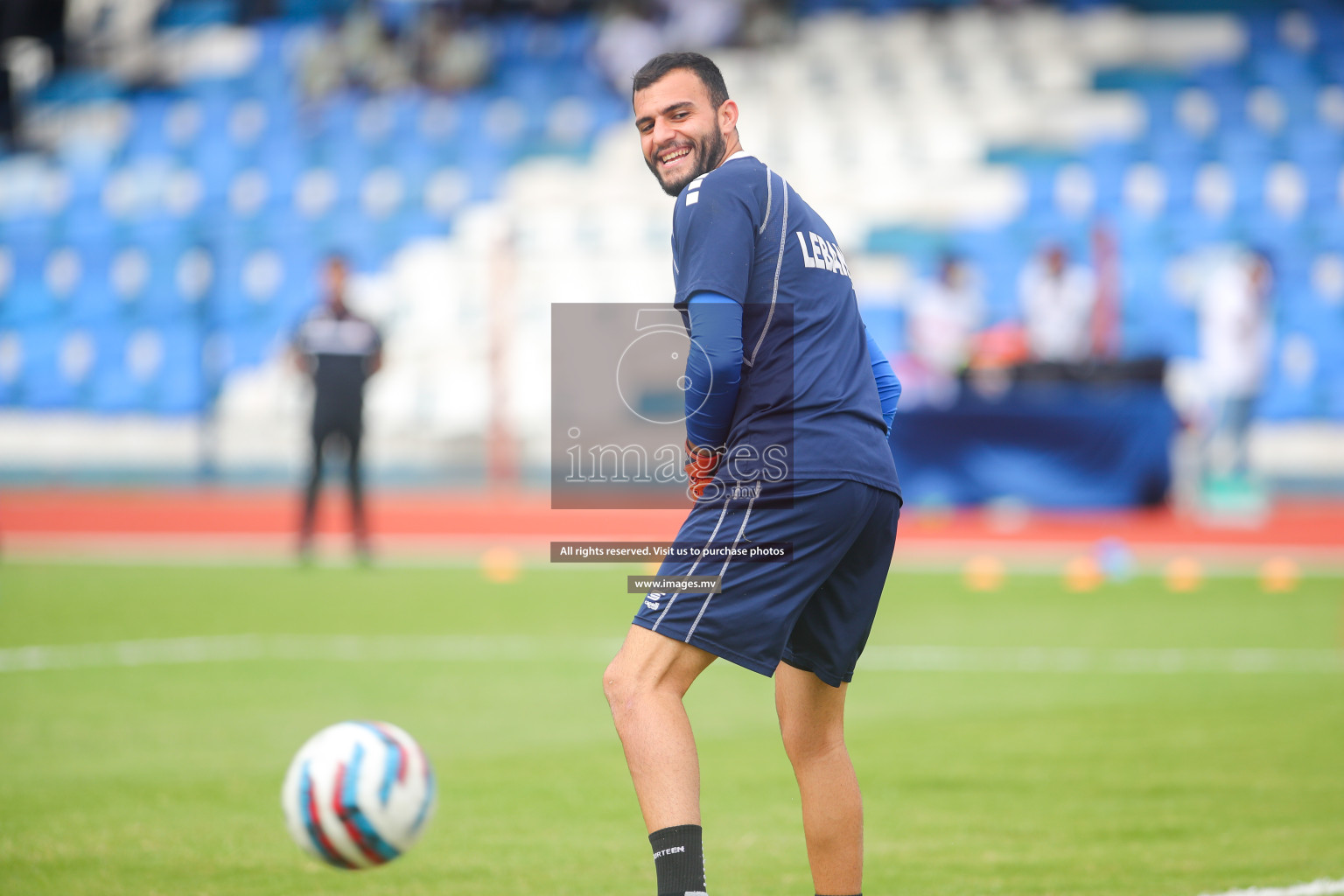 Lebanon vs Maldives in SAFF Championship 2023 held in Sree Kanteerava Stadium, Bengaluru, India, on Tuesday, 28th June 2023. Photos: Nausham Waheed, Hassan Simah / images.mv