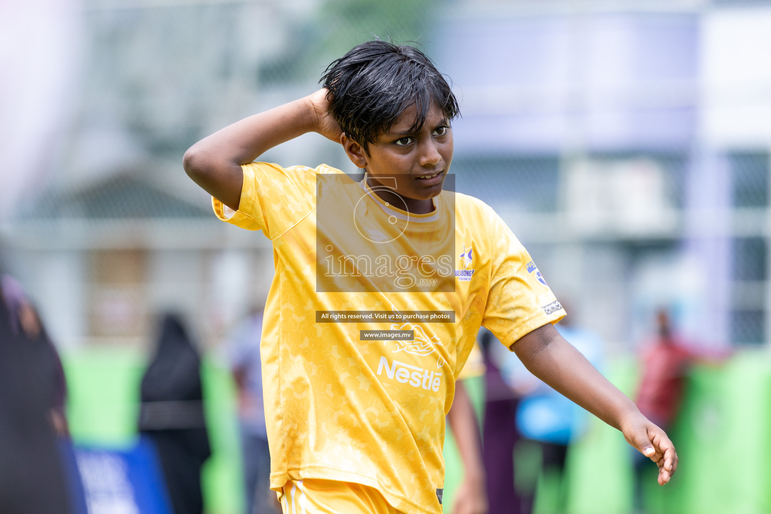 Day 2 of Nestle kids football fiesta, held in Henveyru Football Stadium, Male', Maldives on Thursday, 12th October 2023 Photos: Nausham Waheed Images.mv