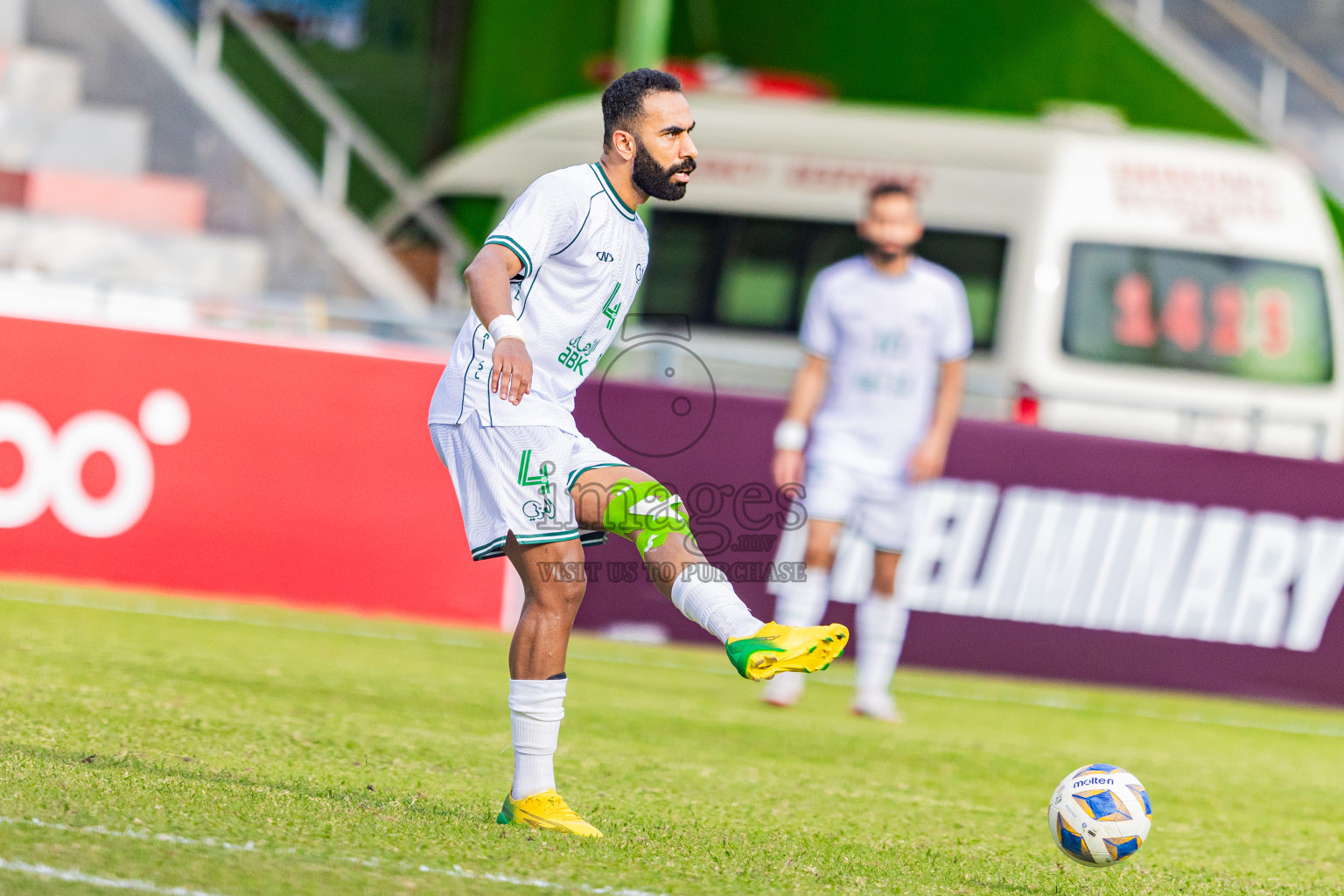 Maziya SC vs Al Arabi SC in AFC Challenge League 2025/26 Preliminary Stage was held at National Stadium in Male', Maldives on Tuesday, 12th August 2025. Photos: Areef Adam / images.mv