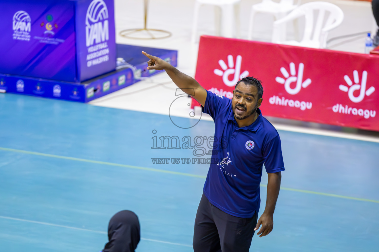 Club WAMCO vs Police Club in the final of National Volleyball Championship 2024 (women's division) was held in Social Center Indoor Hall on Thursday, 24th October 2024. 
Photos: Ismail Thoriq / images.mv