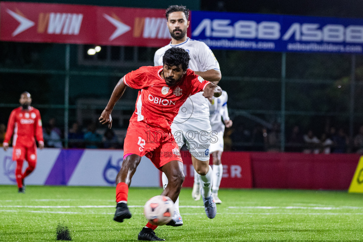 CC SPORTS CLUB vs MYLO CITY SPORTS CLUB in Kings Cup of Club Maldives Cup 2025 held in Rehendi Futsal Ground, Hulhumale', Maldives on Wednesday, 3rd September 2025. Photos: Areef, Yasna / images.mv