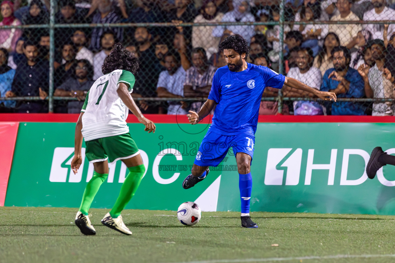 Team Allied vs Club HDC in Club Maldives Cup 2024 held in Rehendi Futsal Ground, Hulhumale', Maldives on Friday, 27th September 2024. 
Photos: Hassan Simah / images.mv