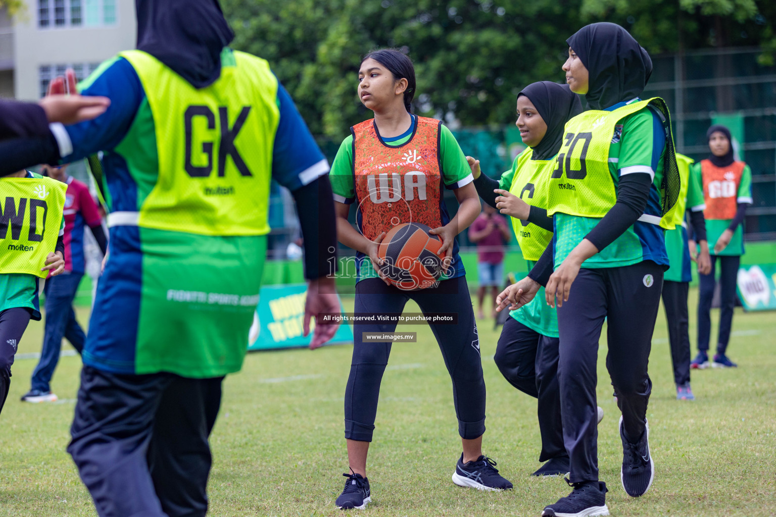 Day1 of Milo Fiontti Festival Netball 2023 was held in Male', Maldives on 12th May 2023. Photos: Nausham Waheed / images.mv