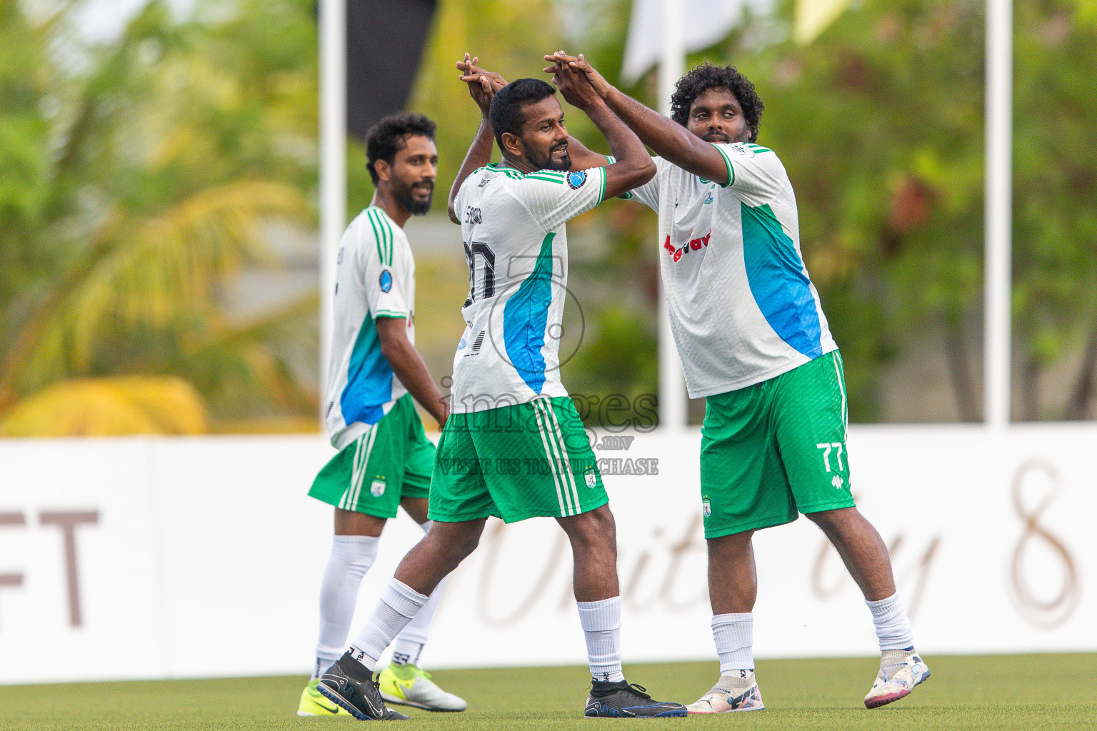 Huss Songun FT VS Aajeelakah Eydhafushi FT in Day 4 of Eydhafushi Cup 2025 held in Eydhafushi Football Stadium at B. Eydhafushi, Maldives on Monday, 8th September 2025. Photos: Arif Rasheed / images.mv