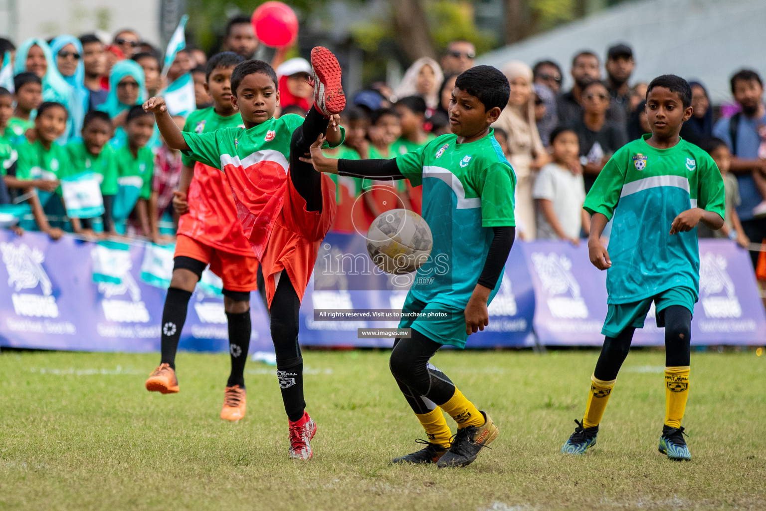 Day 4 of Milo Kids Football Fiesta 2022 was held in Male', Maldives on 22nd October 2022. Photos:Hassan Simah / images.mv