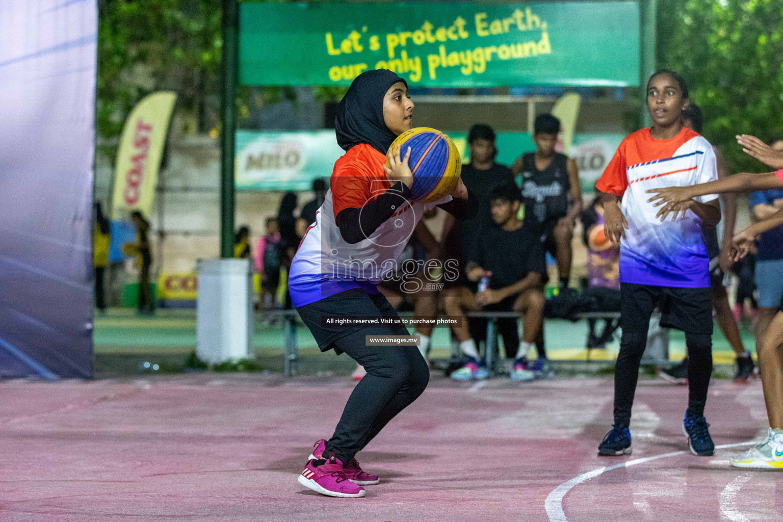 Day4 of Slamdunk by Sosal on 15th April 2023 held in Male'. Photos: Nausham waheed /images.mv