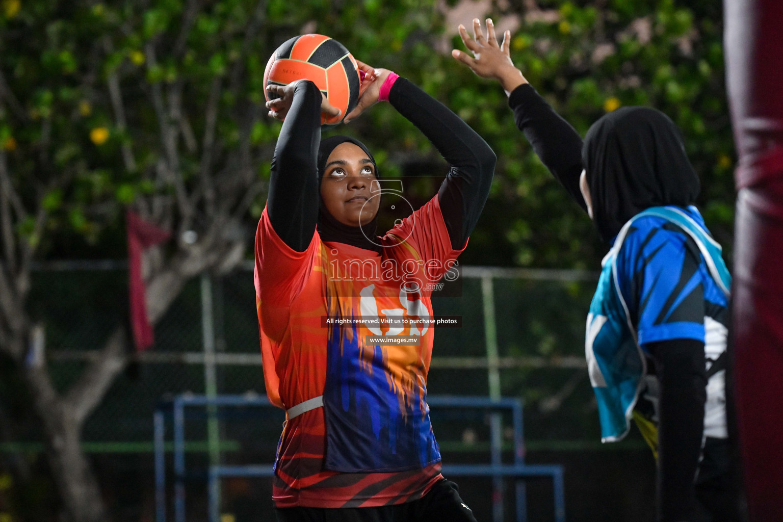 Semi Final of 20th Milo National Netball Tournament 2023, held in Synthetic Netball Court, Male', Maldives on 9th June 2023 Photos: Nausham Waheed/ Images.mv