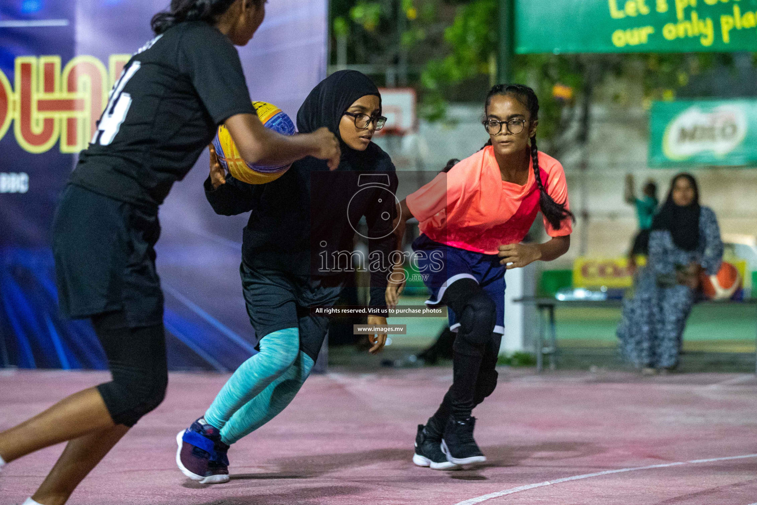 Day4 of Slamdunk by Sosal on 15th April 2023 held in Male'. Photos: Nausham waheed /images.mv