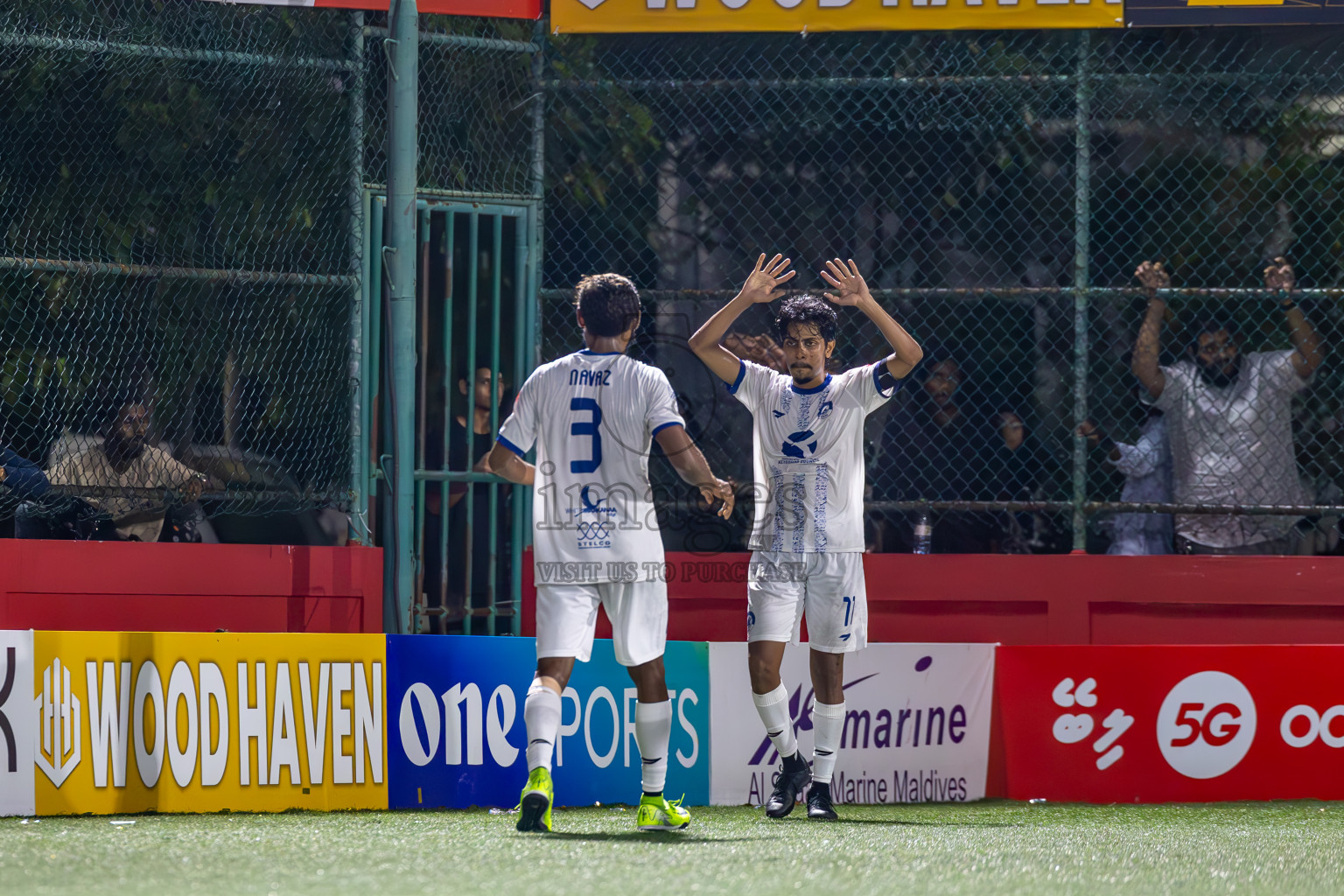 V Keyodhoo vs ADh Mahibadhoo in Zone Round on Day 30 of Golden Futsal Challenge 2025 was held on Monday , 3rd February 2025, in Hulhumale', Maldives.
Photos: Ismail Thoriq / images.mv