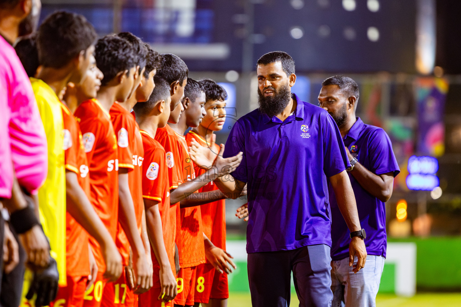 Victory Sports Club vs Hurriyya Sports Club (U14) in Day 9 of Dhivehi Youth League 2024 held at Henveiru Stadium on Saturday, 14th December 2024. Photos: Nausham Waheed / Images.mv