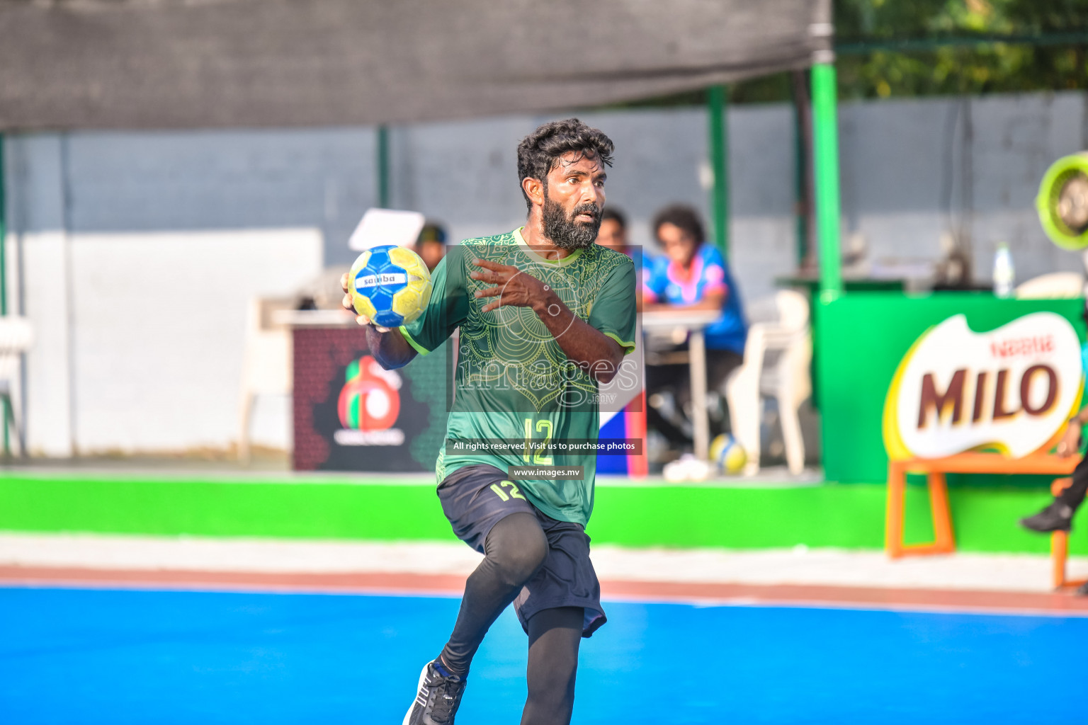 Day 11 of Milo 6th Inter Office Handball Tournament 2022 - Photos by Nausham Waheed