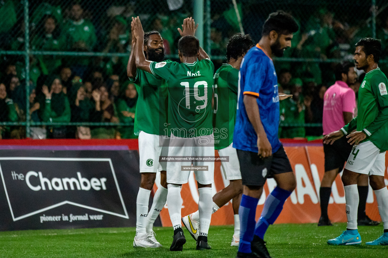 Club HDC vs Club TTS in Club Maldives Cup 2022 was held in Hulhumale', Maldives on Thursday, 20th October 2022. Photos: Hassan Simah/ images.mv