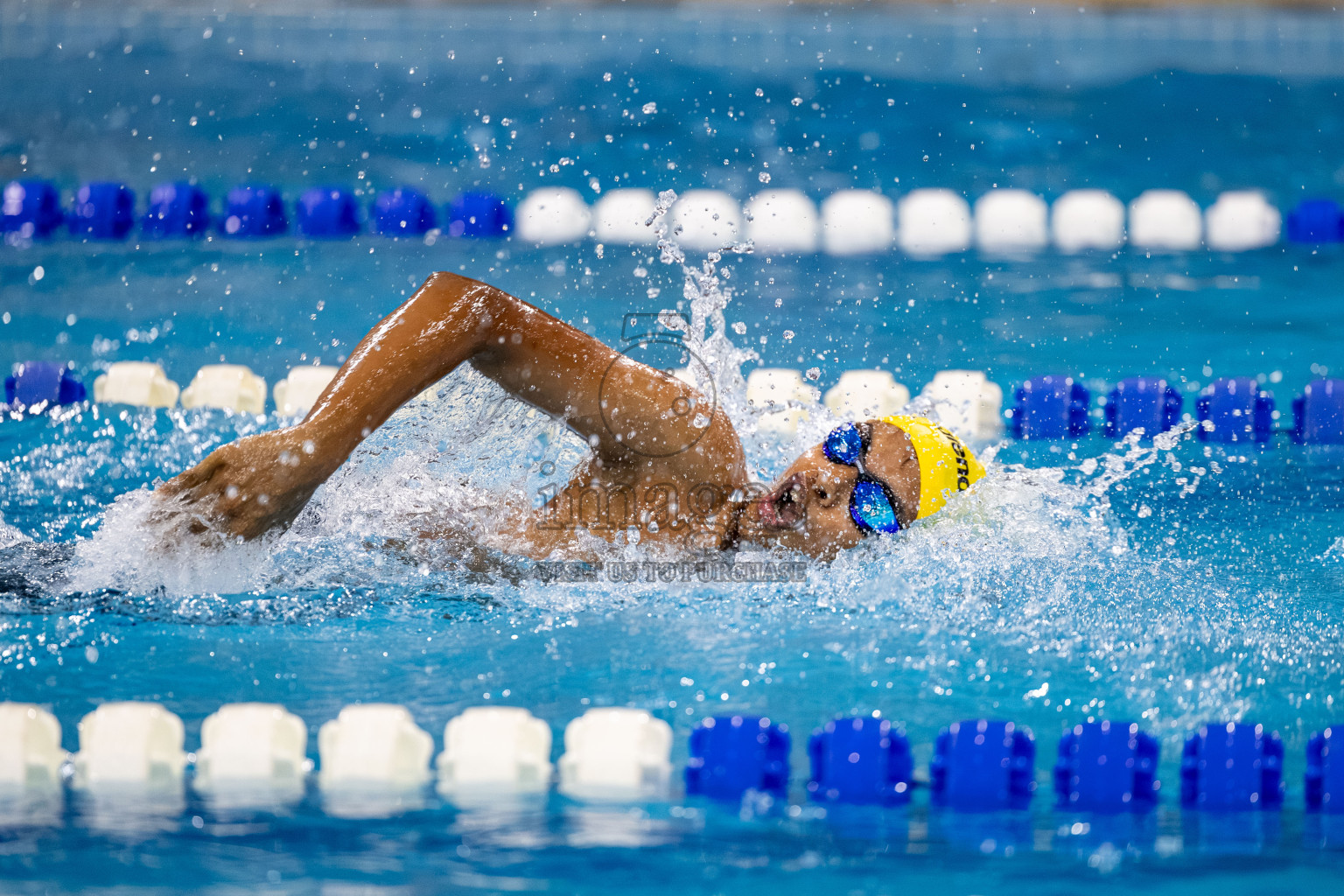 Day 5 of BML 21st Interschool Swimming Competition 2025 was held in Hulhumale' Swimming Pool, Hulhumale', Maldives on Wednesday, 15th October 2025. 
Photos: Hassan Simah / images.mv