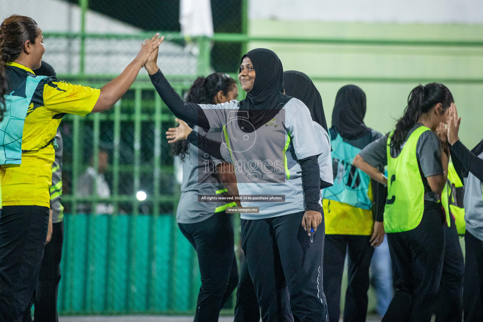 Final of 20th Milo National Netball Tournament 2023, held in Synthetic Netball Court, Male', Maldives on 11th June 2023 Photos: Nausham Waheed/ Images.mv