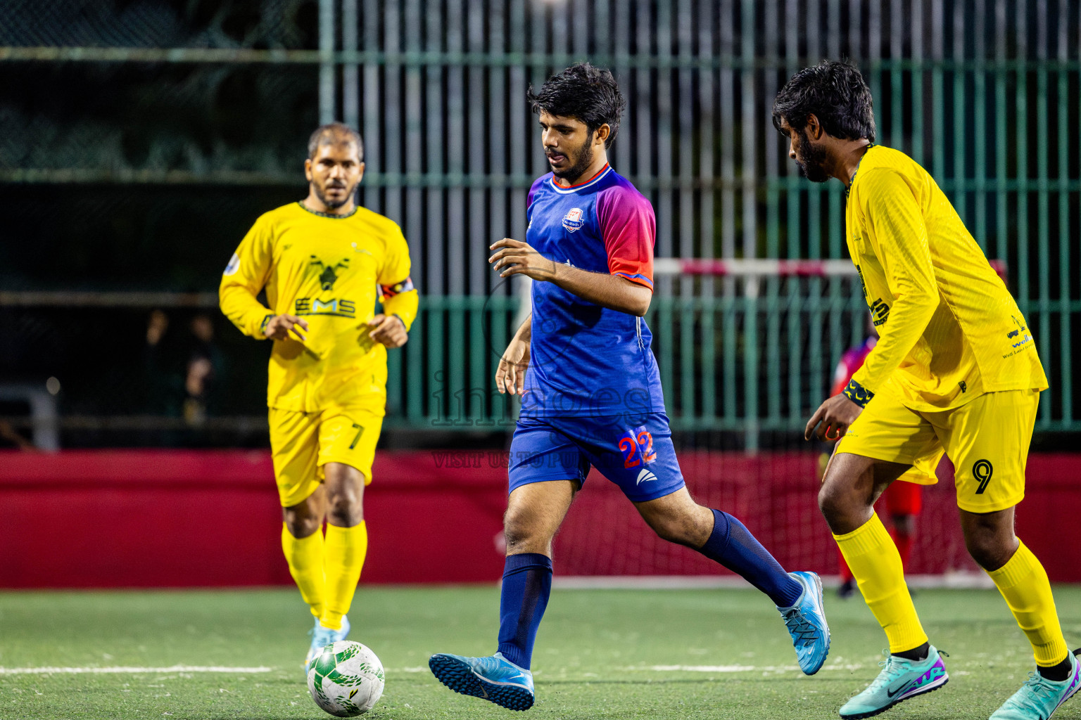 Antrac vs Medtech in Day 6 of Office League 2025 was held on Monday, 21st April 2025 in Hulhumale', Maldives. Photos: Nausham Waheed / images.mv