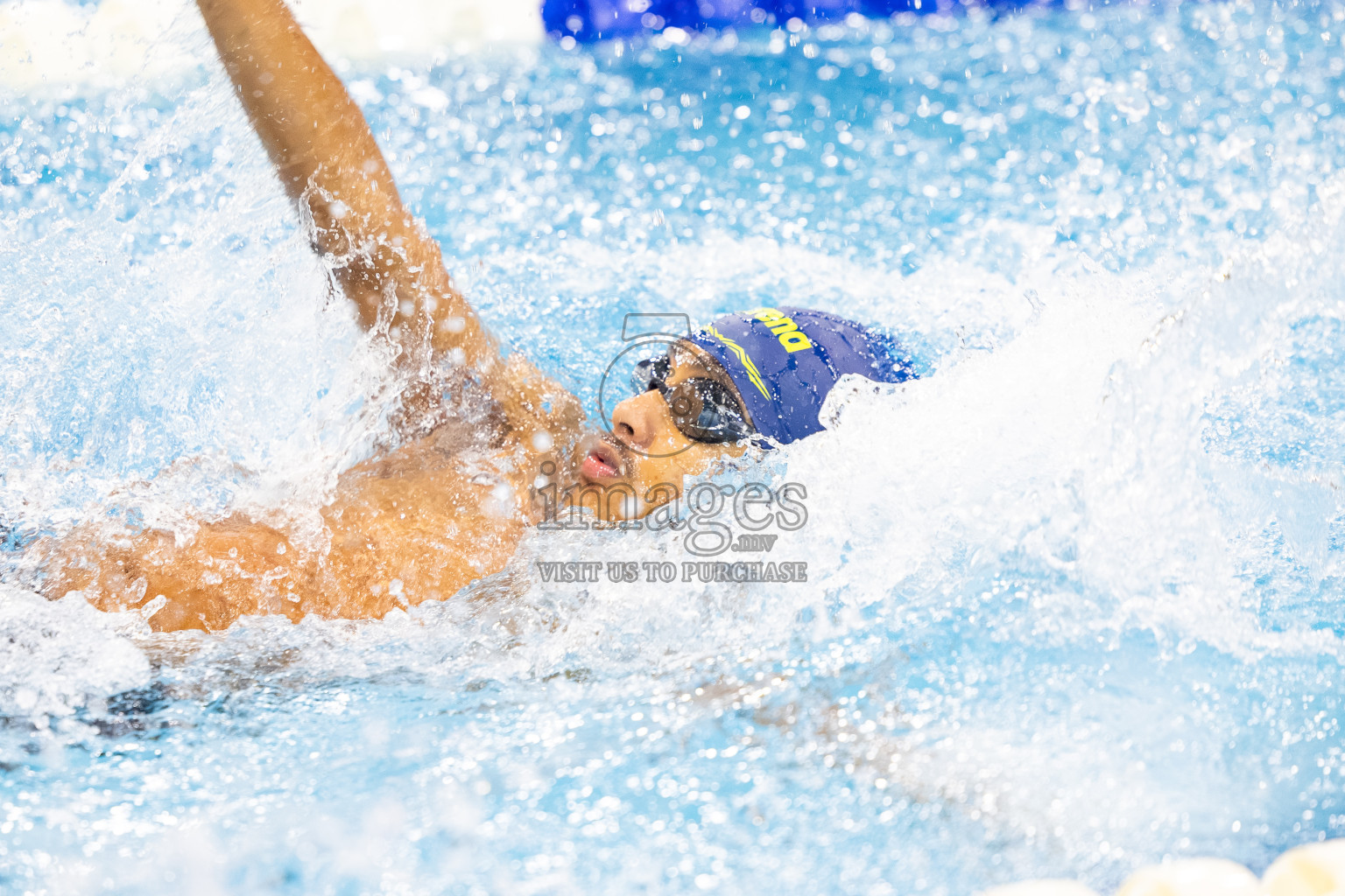 Day 4 of BML 21st Interschool Swimming Competition 2025 was held in Hulhumale' Swimming Pool, Hulhumale', Maldives on Tuesday, 14th October 2025. Photos: Mohamed Mahfooz Moosa / images.mv