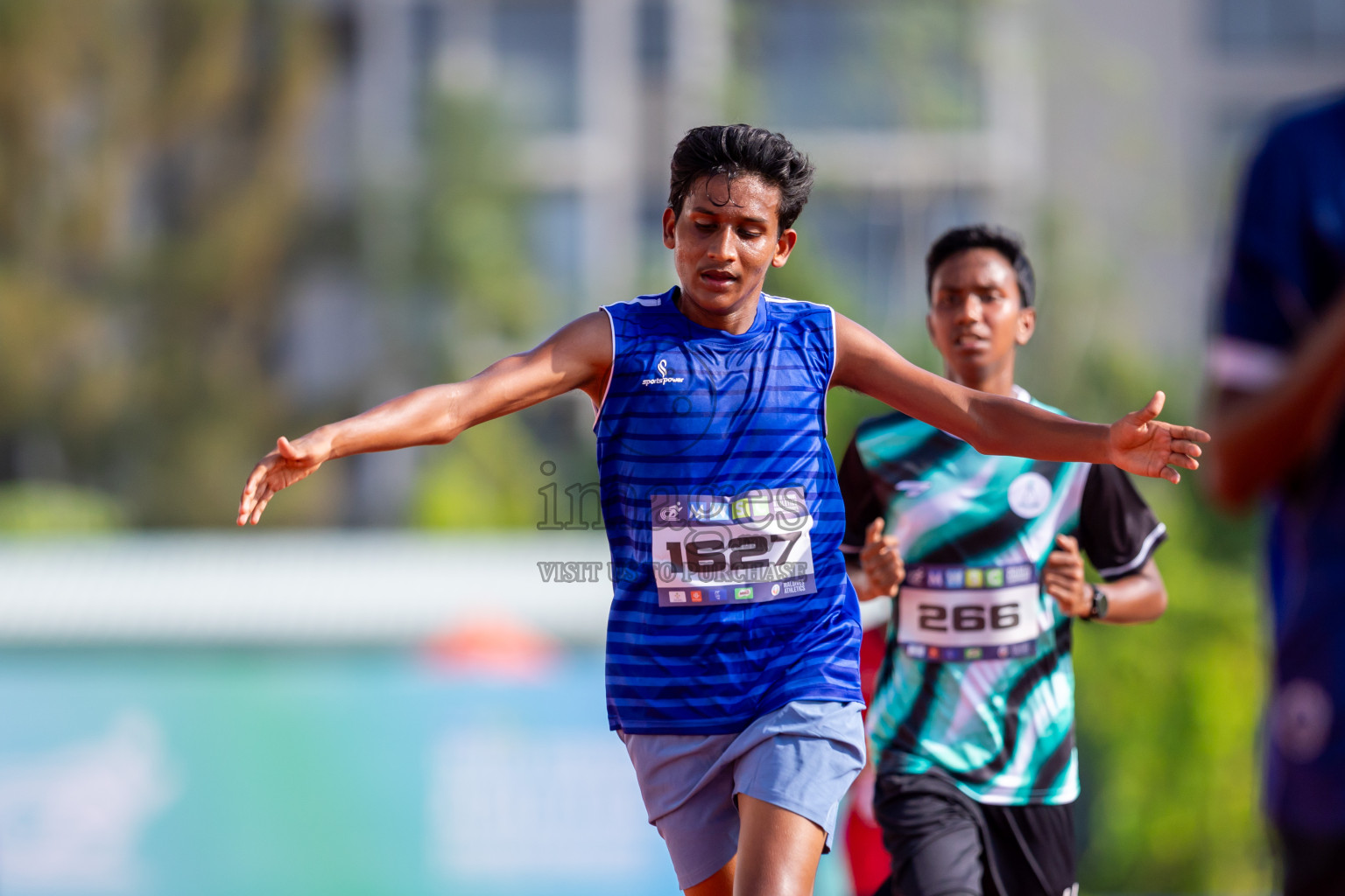 Day 6 of MWSC Interschool Athletics Championships 2024 held in Hulhumale Running Track, Hulhumale, Maldives on Thursday, 14th November 2024. Photos by: Nausham Waheed / Images.mv