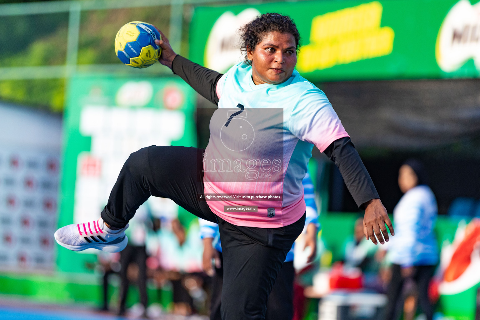 Day 2 of 7th Inter-Office/Company Handball Tournament 2023, held in Handball ground, Male', Maldives on Saturday, 17th September 2023 Photos: Nausham Waheed/ Images.mv