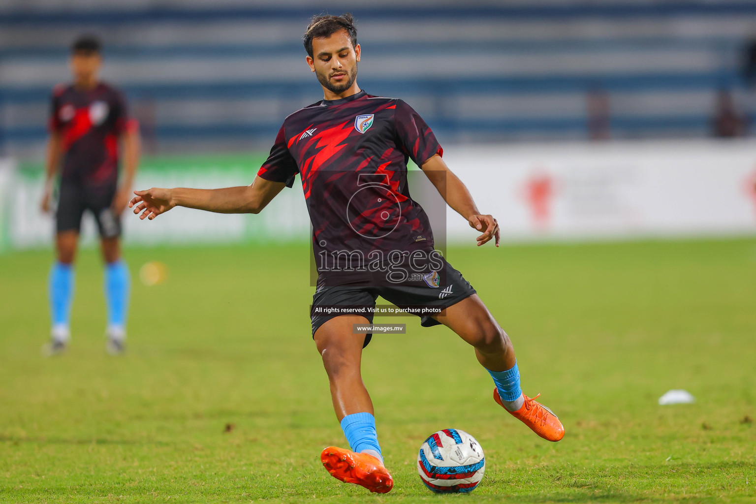 Lebanon vs India in the Semi-final of SAFF Championship 2023 held in Sree Kanteerava Stadium, Bengaluru, India, on Saturday, 1st July 2023. Photos: Nausham Waheed / images.mv