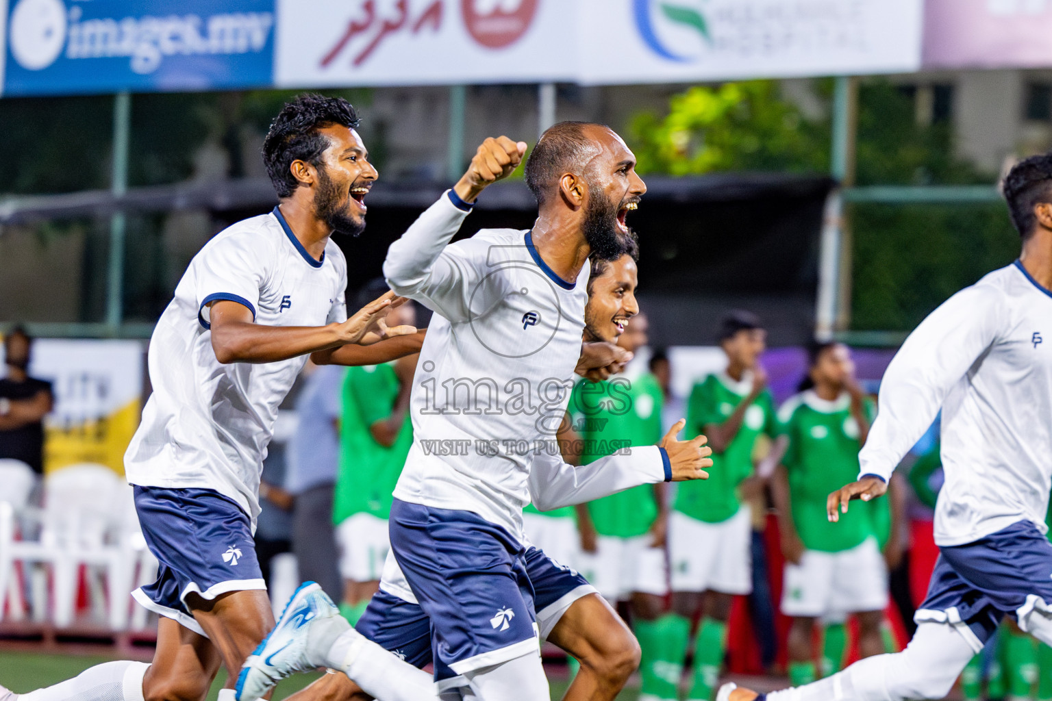 Club HDC vs Team MACL in Round of 16 of Club Maldives Cup 2024 held in Rehendi Futsal Ground, Hulhumale', Maldives on Monday, 7th October 2024. Photos: Nausham Waheed / images.mv