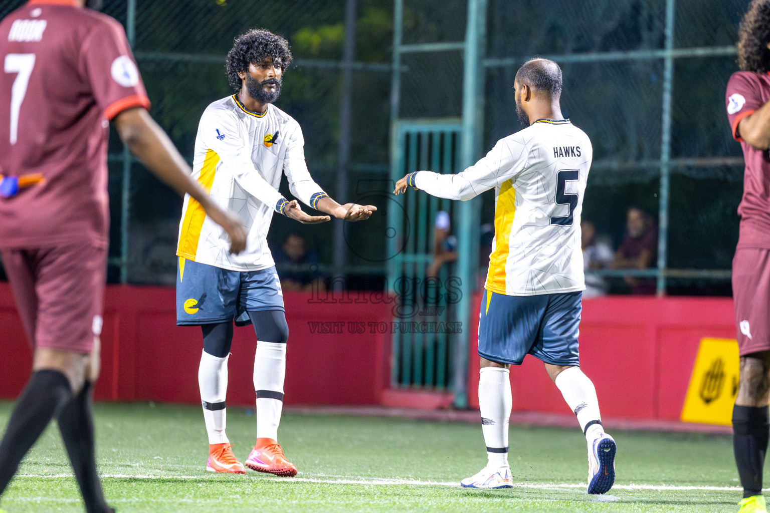 The Hawks vs Maldives Post Limited in Day 3 of Office League 2025 was held on Friday, 18th April 2025 in Hulhumale', Maldives.
Photos: Ismail Thoriq / images.mv