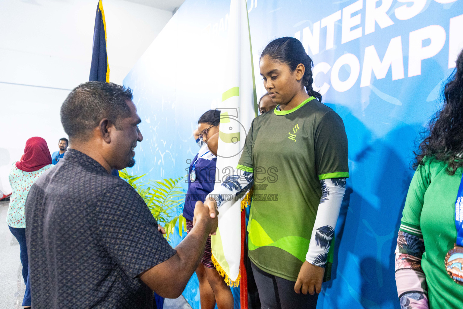 Day 4 of 20th Inter-school Swimming Competition 2024 held in Hulhumale', Maldives on Tuesday, 15th October 2024. Photos: Ismail Thoriq / images.mv