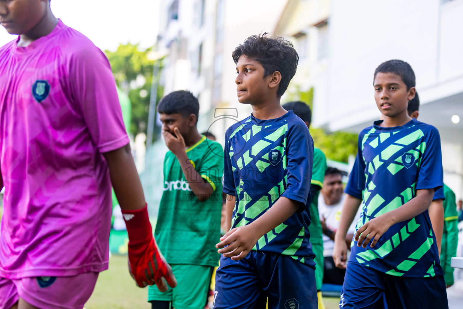 Day 4 of MILO Academy Championship 2024 - U12 was held at Henveiru Grounds in Male', Maldives on Sunday, 7th July 2024. Photos: Nausham Waheed / images.mv