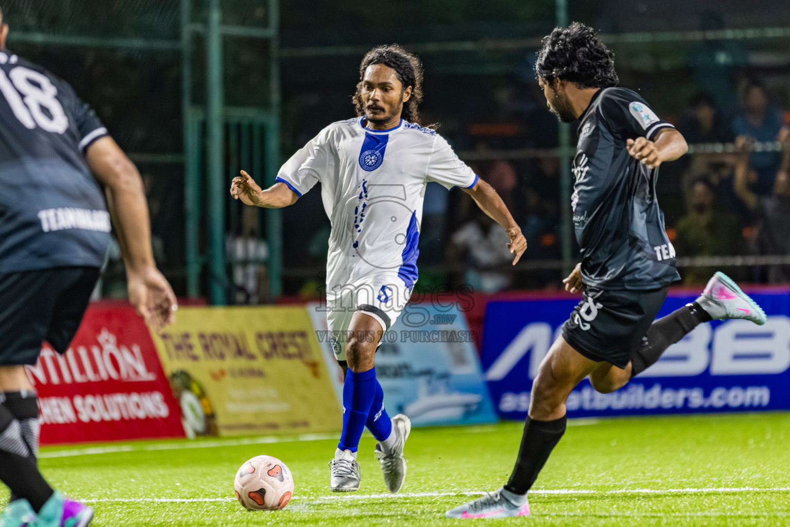 Khaarijee vs Club MCLP in Club Maldives Cup Classic 2025 held in Rehendi Futsal Ground, Hulhumale', Maldives on Monday, 15th September 2025. Photos: Areef / images.mv