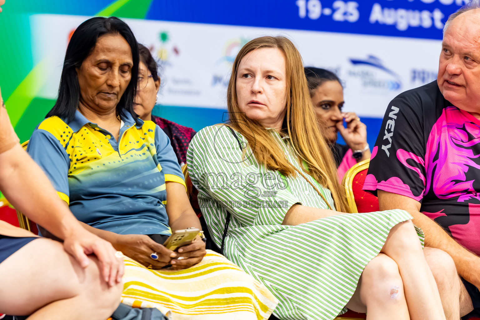 Day 1 of 1st Thoddoo Masters Table Tennis Tournament was held on Thursday, 21st August 2025 in AA Thoddoo, Maldives. Photos: Nausham Waheed / images.mv